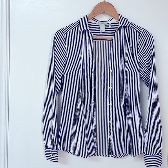 H&M striped blouse - Picture 2 of 4